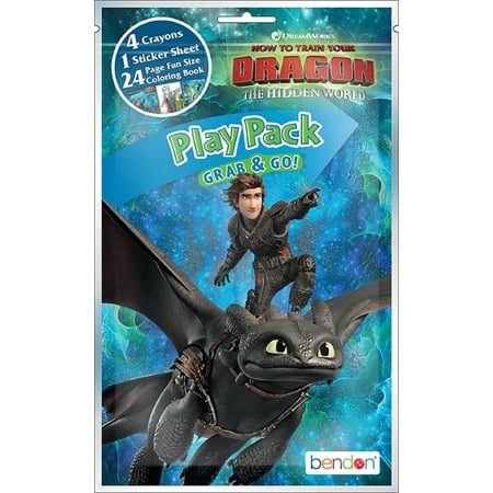Play Pack - How to Train your Dragon - Grab and Go Party Favors - 8ct