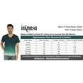 thumbnail image 5 of Inkmeso Regular Fit&nbsp;Ombre T-shirt For Mens Solid Short Sleeve Casual Tee Shirt, 5 of 6