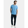 thumbnail image 2 of George Men's Garment Wash Crewneck Pocket Tee with Short Sleeves, Size XS-3XL, 2 of 5