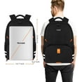 thumbnail image 3 of Ytonet Travel Backpack for Men & Women, Water-Resistant Sports Backpack with Shoe Compartment, Fits 15.6-Inch Laptop – Ideal for Workouts, Camping, Hiking, Black, 3 of 7