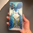 thumbnail image 1 of Peacock Love Heart Deisgn Soft TPU Case For Samsung Galaxy A14 A13 A34 A54 A23 A53 A52 A73 A72 A02S A03S A51 A71 A22 A12 A33 4G 5G Flexible Clear Silicon Phone Case Cover Protective Shell For Girls Wo, 1 of 5
