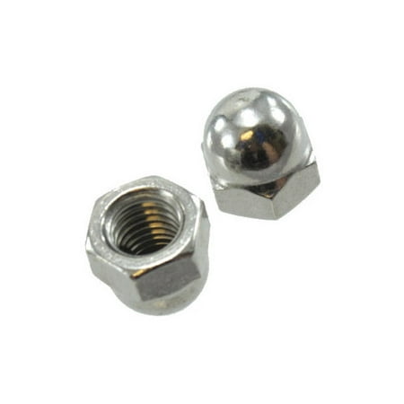 

3/8 -16 Nickel Plated Cap Nuts (Pack of 12)