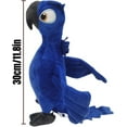 thumbnail image 5 of 11.8 Inch Rio Blu&Jewel Plush, Soft Cartoon Blue Macaw Stuffed Parrot Throw Pillows for Home Decor for Anime Fans (Jewel), 5 of 9