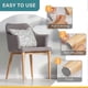 thumbnail image 3 of 24 Pcs Chair Leg Floor Protectors, Silicone Felt Furniture Leg Pads Caps Covers for Hardwood Floors (Clear-Medium), 3 of 5