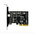 thumbnail image 7 of CY USB 3.2 Gen2 Type-C 20Gbps USB-C to PCI-E 4X Express Card Adapter for Desktop Motherboard, 7 of 7