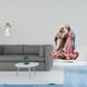 thumbnail image 2 of Escultura de resina de querubín con paloma y adorno de mesa de acrílico, regalo único para Navidad, decoración para sala de estar, escritorio, hogar y, 2 of 8