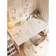 thumbnail image 2 of W1TY Children‘s Desk Mat Student Writing Desk Desktop Leather Tablecloth Light Luxury Manicure Dressing Table, 2 of 6