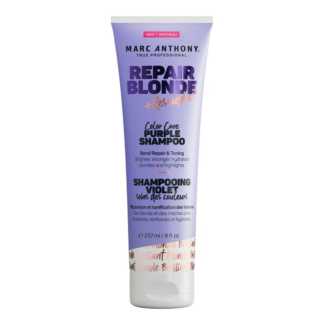 Marc Anthony Shampooing Violet Soins Des Couleurs, Repair Blonde Rescueplex, 8oz