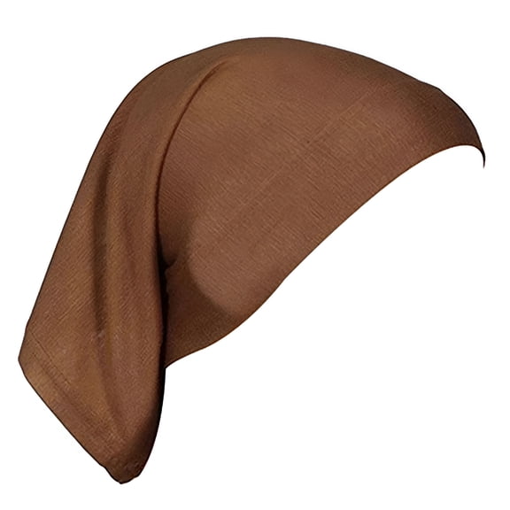 TELOLY Slip-On Pre-Tied Head Scarves Women Headwear Turban Beanie Caps Head Wrap Headscarf for Women Girls Head Coverings for Women