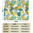 thumbnail image 4 of Pineapple Blanket Ultra Plush All Season Lightweight Cozy Flannel Throw Blanket for Bed Chair Car Sofa Couch Bedroom 80"x60", 4 of 6