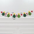 thumbnail image 1 of Bandera de fieltro para decoración navideña, colgante de árbol de Navidad de fieltro, bandera de Navidad con letras no tejidas, 1 of 5