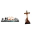 thumbnail image 1 of Escultura De Ciervo Para Decoración De Pared, Colgante Para Jardín, Valla, Exterior, Interior, Porche, Adorno Decorativo De Jesús, Artesanía, Escultura Religiosa Católica Sagrada, Estatua, 1 of 8