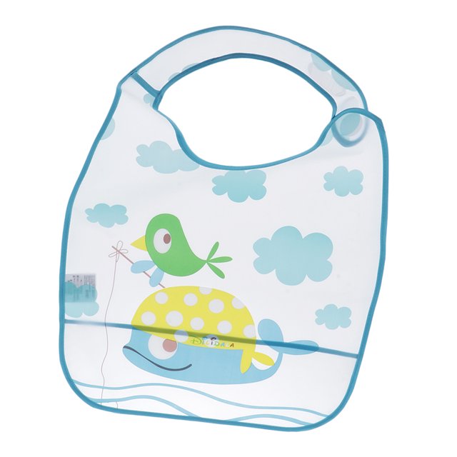 Adultos Mayores Desmontable de pa Discapacita pa Pacientes a 42 X 35 C - Ballena, 42 x 35 cm Sunnimix Babero adulto mayor