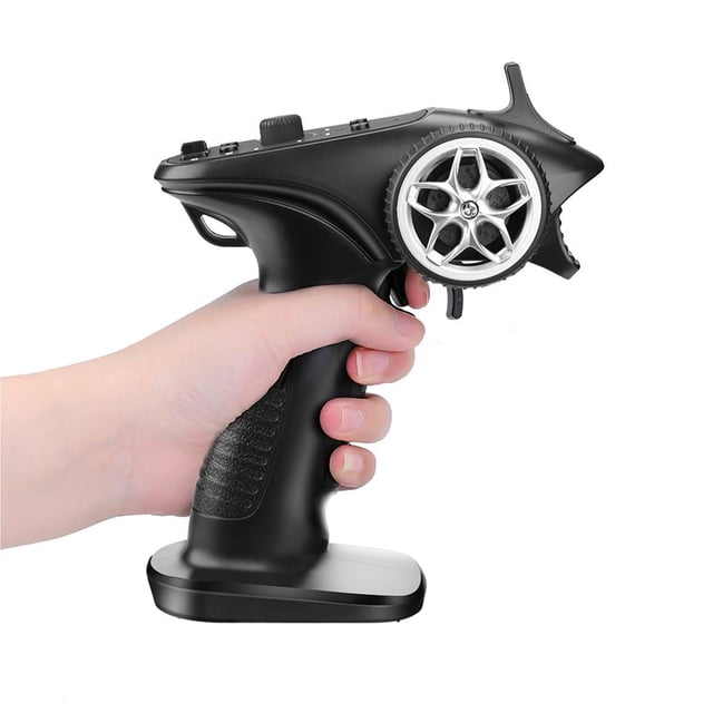Transmisor de radio de telemando de 4 canales Yotijar RC 200- Control remoto de coche RC