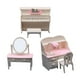 thumbnail image 1 of Juego de muebles para casa de muñecas 1/12, accesorios DIY para interacción entre padres e hijos, 4+ piano m, 1 of 8