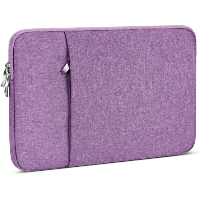 LAICAIW Étui pour Ordinateur Portable, Housse pour Ordinateur Portable 14 Pouces Résistante à l'Eau Durable Sac pour Ordinateur Bloc-Notes, Cadeaux pour Hommes Femmes, Violet