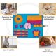 thumbnail image 2 of Estera De Snuffle Para Perros, Juguete Para Mascotas, Estera De Alimentación Lenta Para Perros, Estera De Actividades Para Perros, Almohadilla Para Olfatear, Estera De Alimentación Para Perros Monstrate PT002229-00, 2 of 6