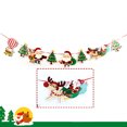 thumbnail image 4 of Christmas Banner Decorative Cute Cartoon Party Banner Hanging Bunting Banner, 4 of 4