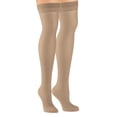 thumbnail image 2 of Collections Etc Non-Run Compression Thigh High Stockings - 3 Pairs, 2 of 6