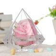 thumbnail image 3 of Caja de dulces con forma transparente, contenedor de plástico transparente para decoración del hogar, fiesta de boda, 3 of 5