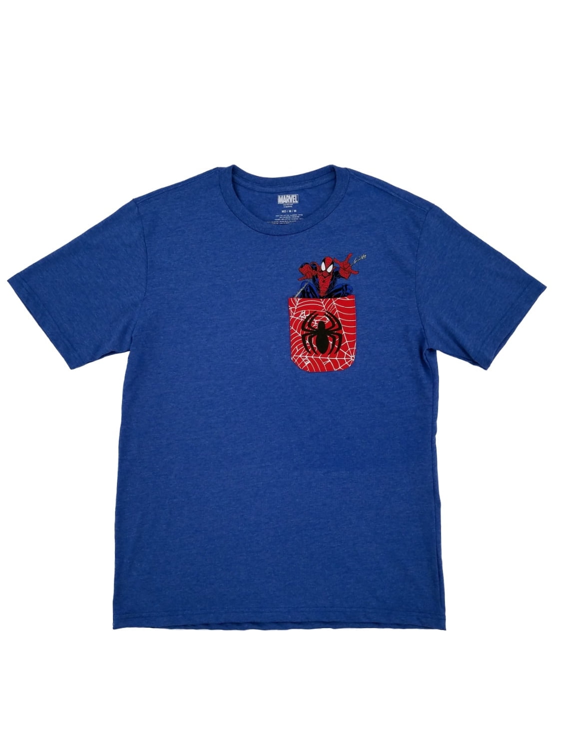 spiderman pocket tee