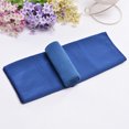thumbnail image 3 of Miangastore Serviette Rafraîchissante en Microfibre Sensation de Froid Exercice et Entraînement Physique Serviette de Sport Rafraîchissante pour Course Camping Yoga Gym (Bleu Royal), 3 of 8