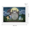 thumbnail image 2 of Diamond Arts Kits for Adults - Totoro Full Drill Diamond Arts for Beginners, Round 5D Paint with Diamonds Gem Art Painting Kits for Home Wall Decor Gifts, 2 of 7