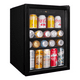 thumbnail image 1 of FRIGOBAR SHTARK SHTBC01 DE 2.4 PIES CON PUERTA DE VIDRIO NEGRO, 1 of 4