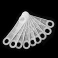 thumbnail image 3 of Ounissouiy 100X cubierta antideslizante tira de silicona accesorios para el hogar artesanía empuñaduras de mano operación Simple almohadilla elástica Almacenamiento y organización del hogar Ounissouiy HA067082-00, 3 of 6