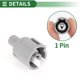 thumbnail image 5 of Conector de compresor de aire de 1 pin de Unique Bargains para Toyota Tacoma 95-04 No.9098011271 1 juego, 5 of 6