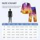 thumbnail image 4 of Fotbe Palm Trees at Sunset Pijama de Hombre con Estampado de Manga Larga, Conjunto de 2 Piezas, Ropa de Dormir Suave y Cómoda con Bolsillos-Small, 4 of 7