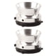 thumbnail image 1 of par de adaptadores de buje NAB de aleación de aluminio pulido profesional de 10 pulgadas para Studer ReVox para Akai para Teac Silver, 1 of 12