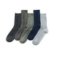 thumbnail image 4 of 2 Calcetinas de Doble Aguja E Invierno de Otoño e Invierno Calcetines para Mujeres con calcetinas para hombres y femeninos calcetines de lana de conejo cabello mixto, 4 of 6