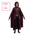 thumbnail image 3 of Disfraz de Wanda Maximoff para mujer, disfraz de Bruja Escarlata, Multiverso de la locura, mono, corona, tocado, capa, conjunto completo, traje de Endgame, 3 of 5