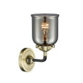 thumbnail image 4 of Innovations Lighting 284-1W Small Bell Small Bell 1 Light 9" Tall Bathroom Sconce - Nickel, 4 of 7
