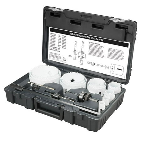 

Disston Blu-Mol Bi-Metal Industrial 20-Piece Hole Saw Kit (1 Kit)