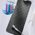 thumbnail image 3 of Fiudx Alfombrilla de Baño de Agarre Suave, Extra Larga, de Pvc Resistente, Apta para Niños Mayores, Lavable a Máquina, Ideal para Decorar El Baño., 3 of 7