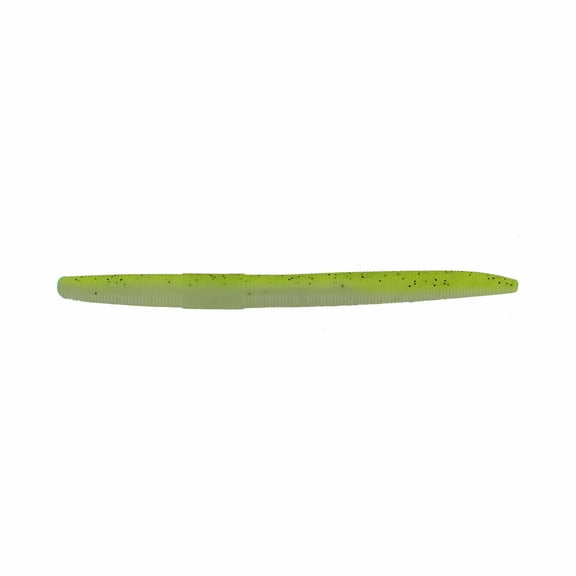 Big Bite Baits 5 inch Soft Neko Wacky Stick Chartreuse/Pearl