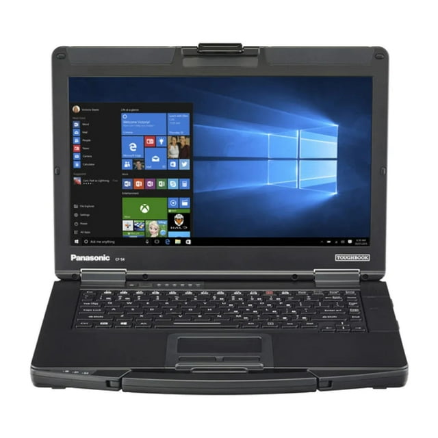 Remis à Neuf (Bon) - Panasonic Toughbook CF-54 MK2, Portable HD Semi-Rigide 14 Pouces, Intel Core i5-6300U, 8 Go, SSD 256 Go, LTE 4G, Windows 10 Pro