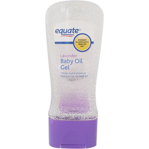 Equate Lavender Baby Oil Gel 6.5 Fl Oz