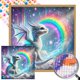 thumbnail image 1 of Kit AB 5D DIY Taladro Dragón Arcoíris 45x45cm, 1 of 9