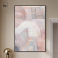 thumbnail image 3 of Beige Symphony II Canvas Print Boho Wall Decor by Art Remedy, Black Frame, 36 x 54, 3 of 7