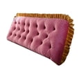 thumbnail image 1 of Luxurious Cushion Skin Friendly Breathable Backrest Cushion Headboard Window Cushion Sofa Color Design, 1 of 8