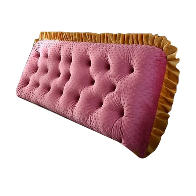 Luxurious Cushion Skin Friendly Breathable Backrest Cushion Headboard Window Cushion Sofa Color Design