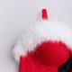 thumbnail image 4 of Camisola moldeadora de cintura con hebilla de lazo de color sólido navideño para mujer, top de poliéster, 4 of 5