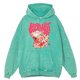 thumbnail image 2 of Sudadera con capucha para hombre, estilo retro, desgastado, con bonito conejo, ropa deportiva holgada, tops de algodón 100 % a la moda, sudadera holgada de gran tamaño, 2 of 5
