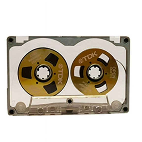 55 Minute Blank Tape Disk Double-Sided Metal Small Open Disk Blank Cassette Tape T G12311