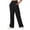 Black, variant on CAIXIA Cargo Sweatpants for Women High Waisted Straight Wide Leg Joggers Fall Casual Baggy Y2K Track Sweat Pants
