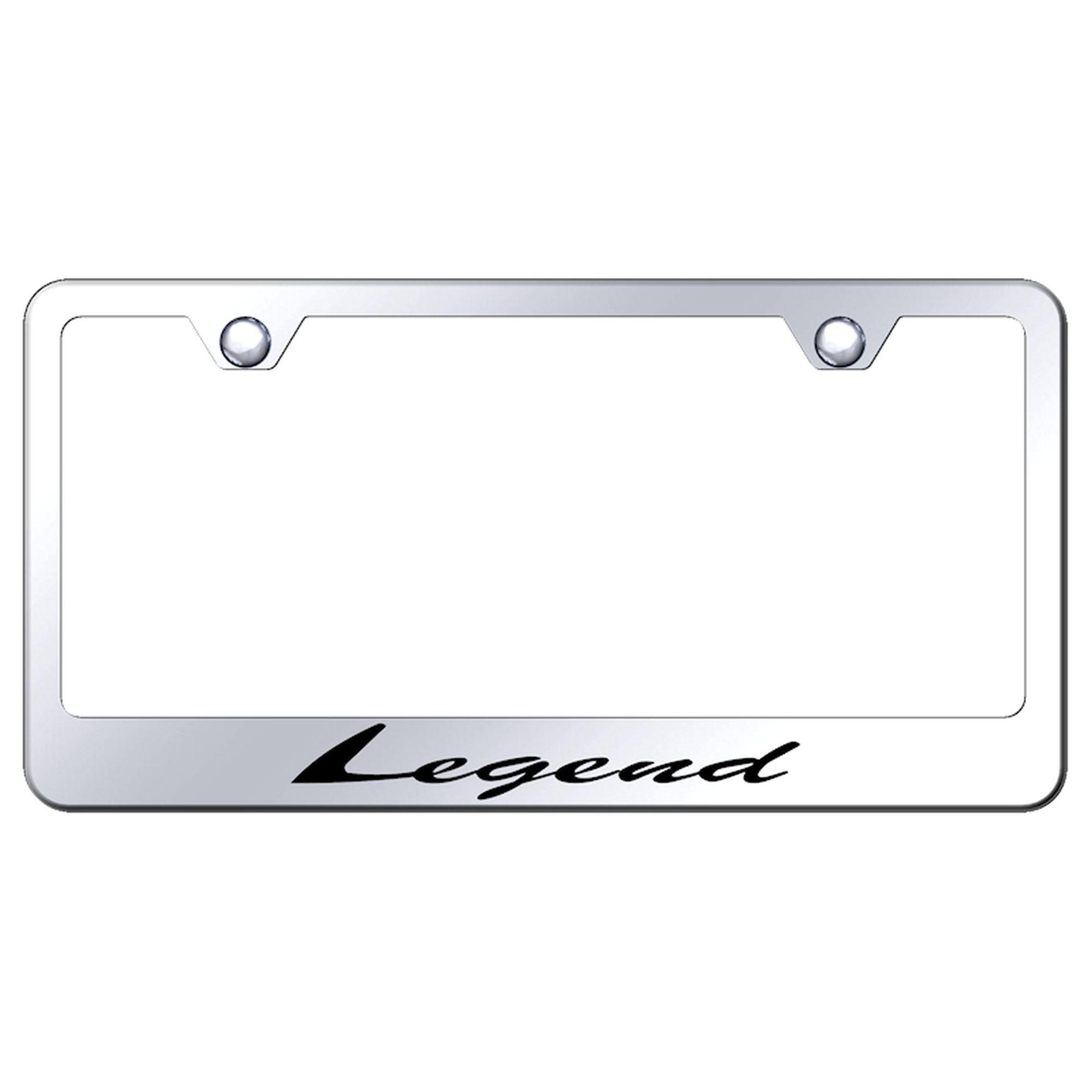 Mazda Zoom-Zoom Laser Etched Logo Stainless Steel License Plate