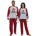 thumbnail image 2 of iHapHap Christmas Family Pajamas Sleepwear Set, Mr Mrs print Women 5XL, 2 of 6